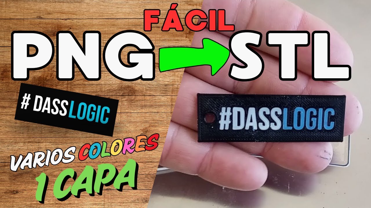¡LLAVERO DE COLORES  UNA SOLA CAPA 3D, metodo con Canva y Orca Slicer opción sin saber Diseñar.