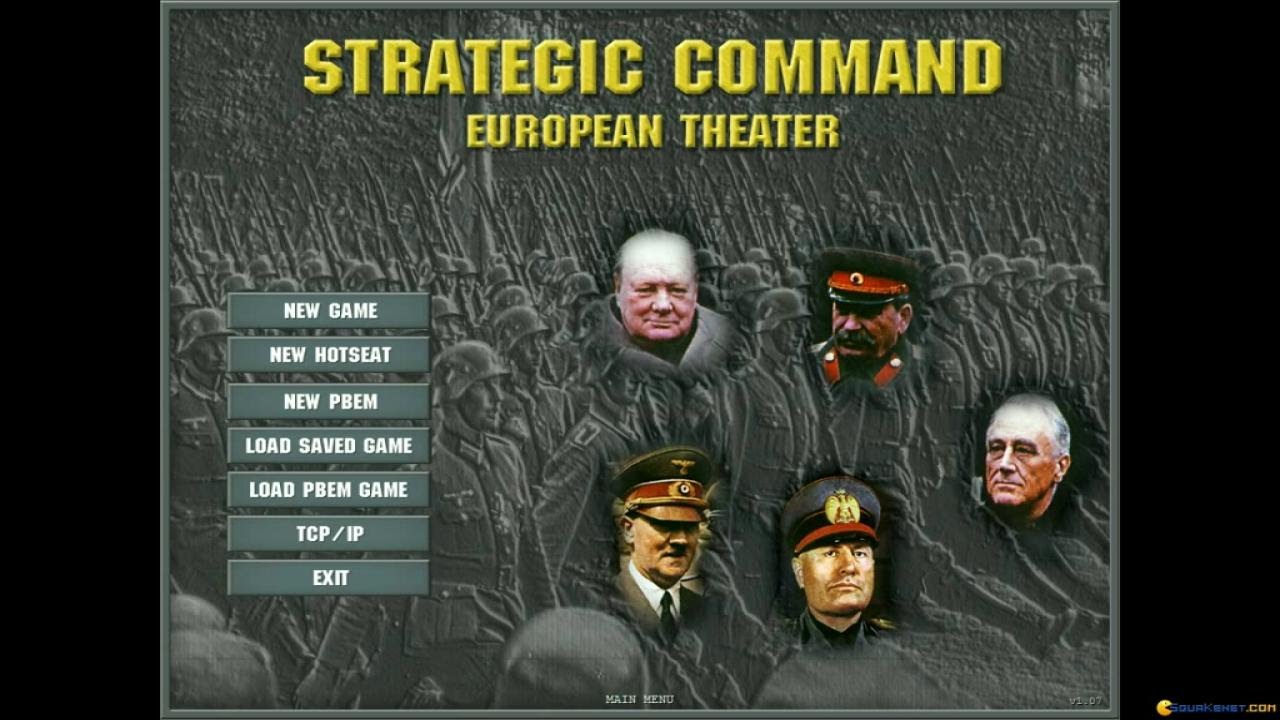 Strategic Command: European Theater gameplay (PC Game, 2002)