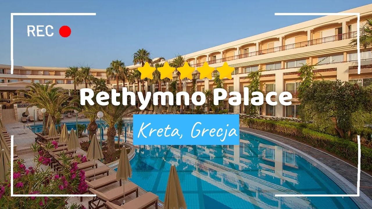 HOTEL RETHYMNO PALACE NA KRECIE 5* LUKSUS 🇬🇷 WAKACJE W GRECJI #wakacje #grecja