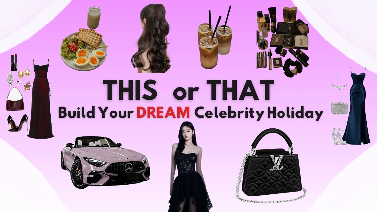 Build Your DREAM Celebrity Edition | THIS or THAT🏫💕| Royal Aesthetic Quiz