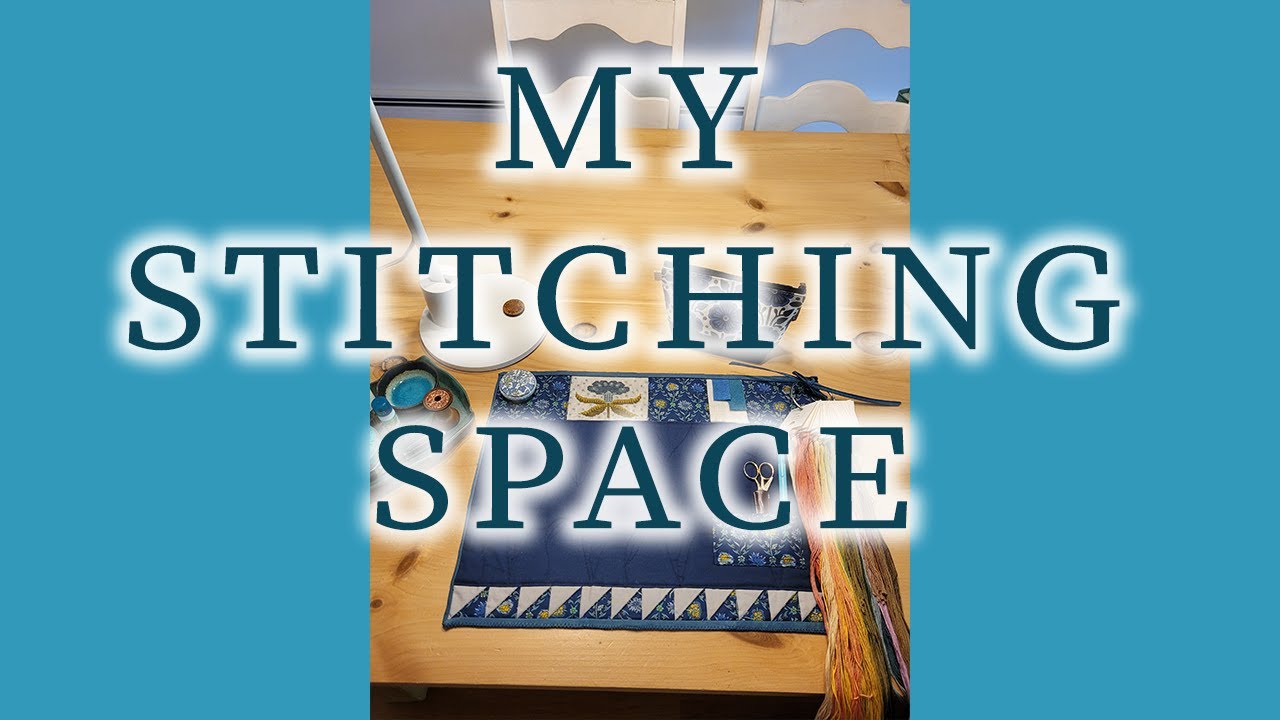 Flosstube Extra! - My Stitching Set Up & an Honest Review of Ben Q Genie e -Reading Desk Lamp