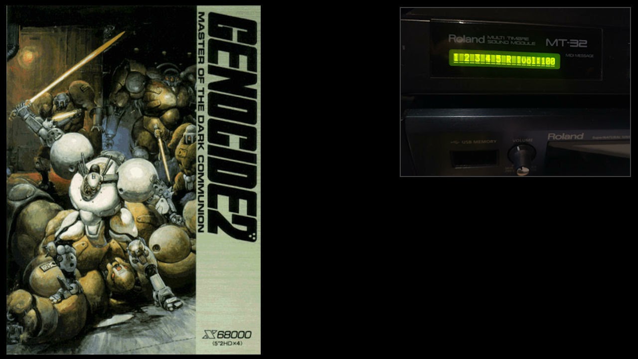 [Sharp x68000] Genocide 2 Track 01 Again   Stage 1 1 [Roland MT-32 Real Hardware]