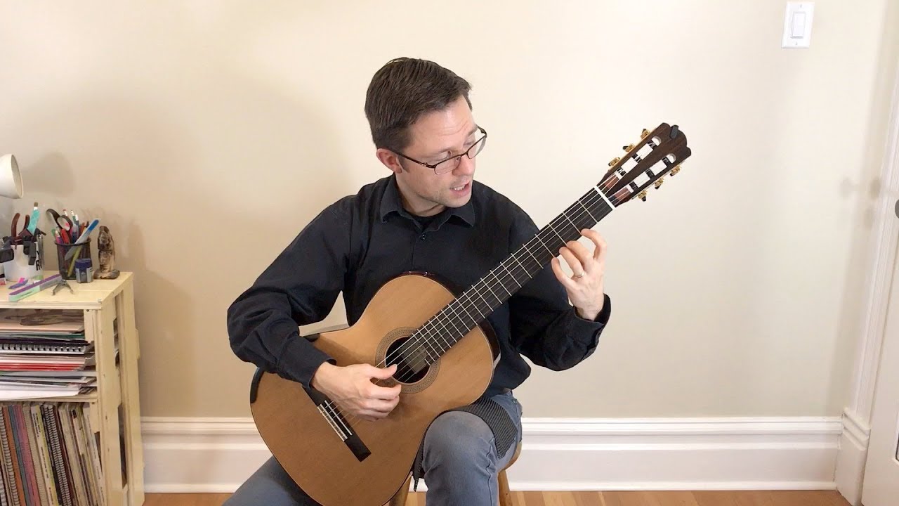 Method Book 2 Lesson: A Minor, Romance by Küffner, Lección No.46 by Sagreras