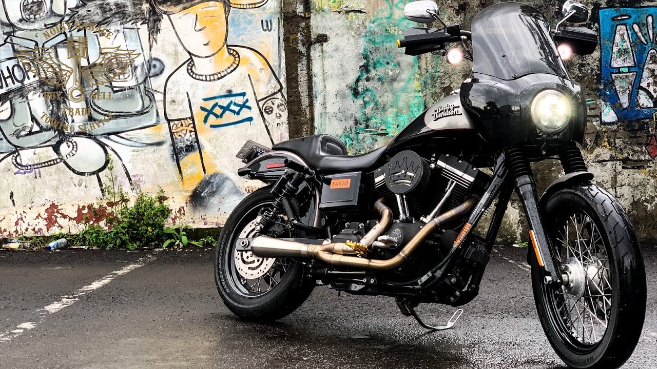 Harley Davidson Dyna Street Bob (FXDB 103CU, 1690CC) Two Tone , 2016. Dyna Club Style Indonesia
