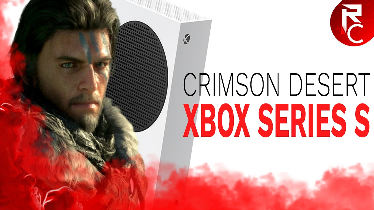 CRIMSON DESERT NO XBOX SERIES S ESTÁ INJOGÁVEL! ADQUIRA UM PROBLEMA DE VISTA COMPRANDO UM SERIES S!