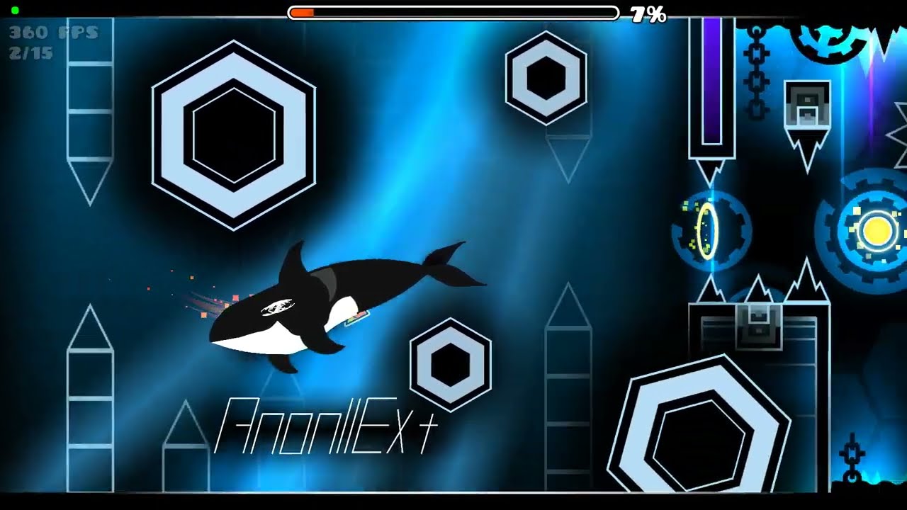 Geometry Dash- [Insane Demon] Megacollaboration by GDSkele & More (First Victor)