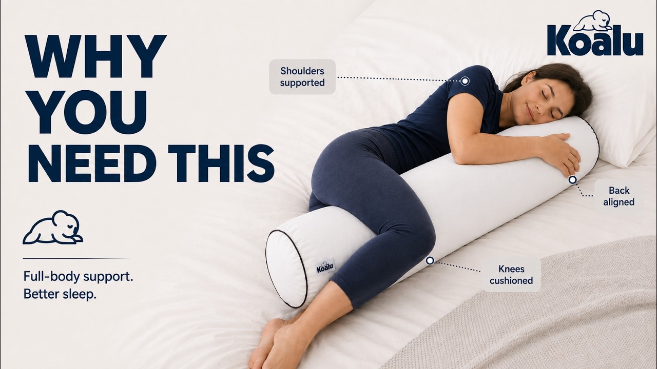 Why Side Sleepers Need a Full-Body Pillow | Koalu