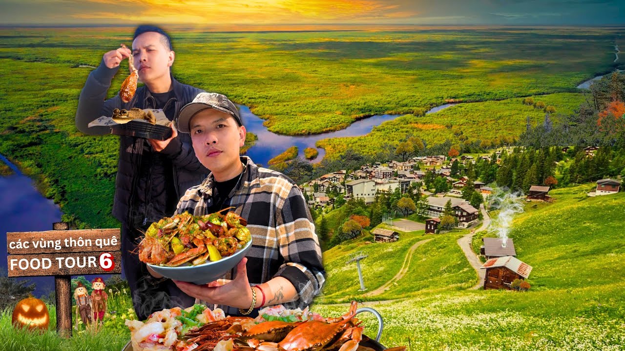 Đi ăn đặc sản Cajun ở các vùng thôn quê | Countryside Food Tour 6