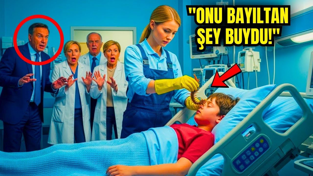 15 doktor milyonerin ikizlerini kurtaramadı, ama sıradan bir temizlikçi ortaya çıkıyor ve…