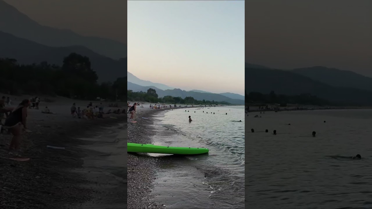 Пляж Олимпос 🏖️🌅 | Пляжи Турции Анталья #Антальятур #Антальяпляж #Пляж