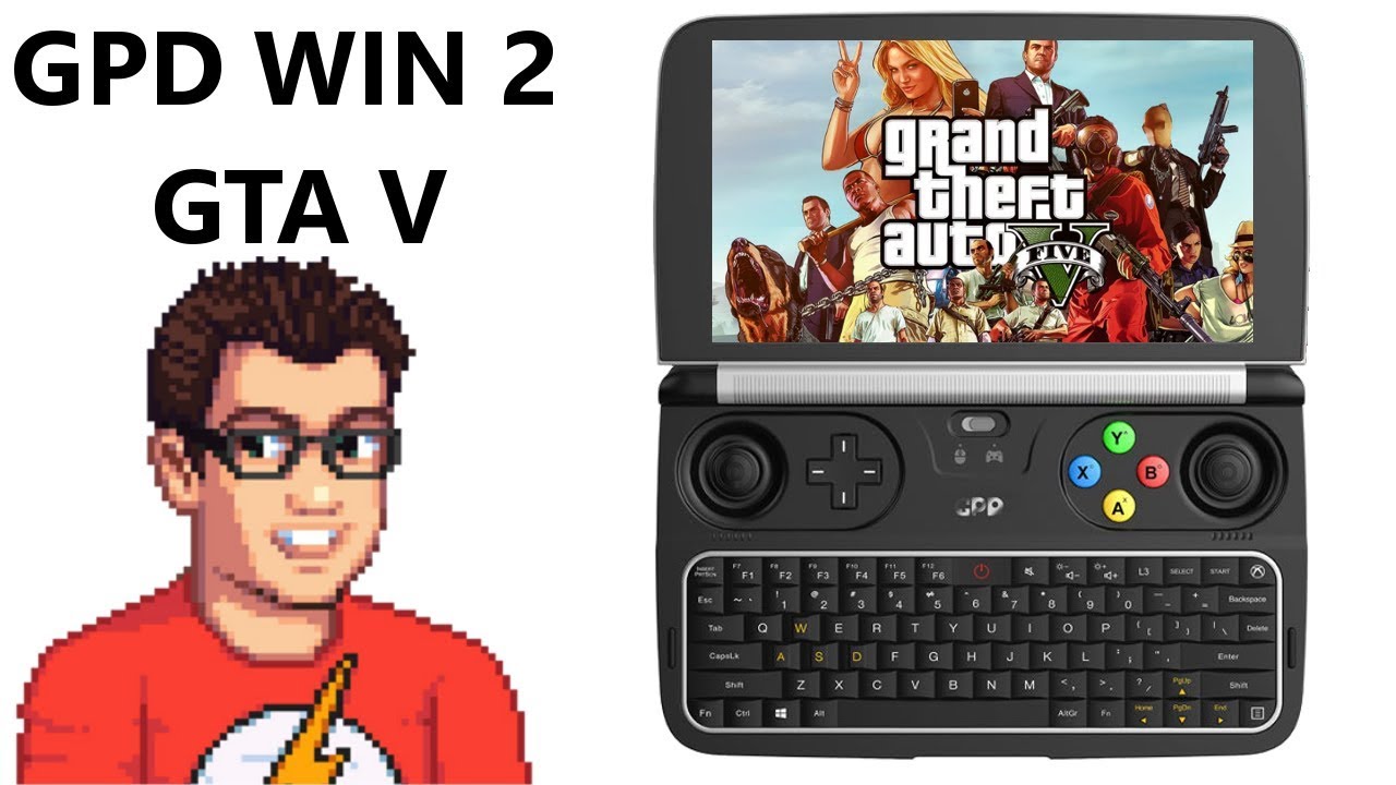 GPD Win 2 - GTA 5 - Grand Theft Auto 5 GTA V (Max Ram Used)