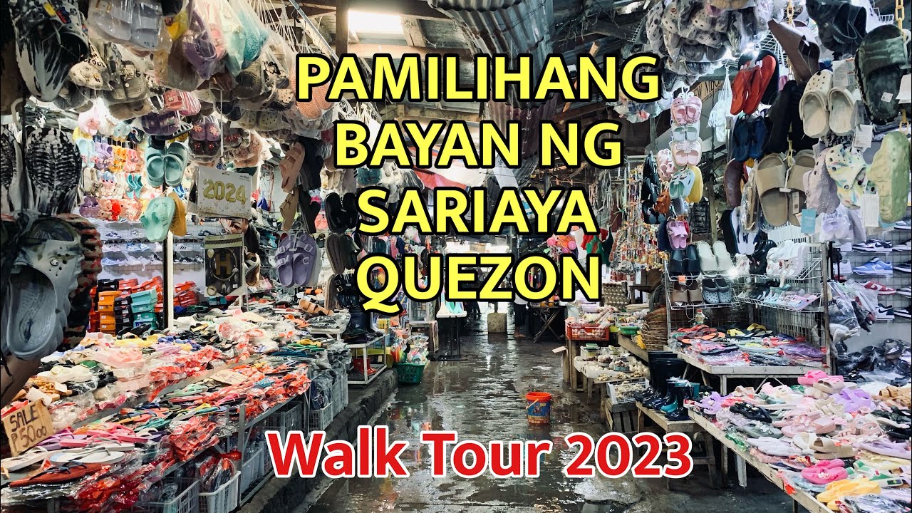 SARIAYA PUBLIC MARKET | Walk Tour 2023 | Sariaya, Quezon Province