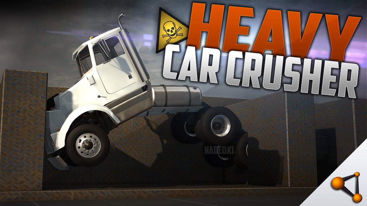 Heavy Car Crusher - BeamNG.Drive [HD]
