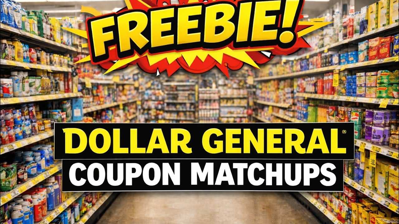 Dollar General 🔥 Бесплатные купоны 🔥 Еженедельные подборки купонов Март 2026