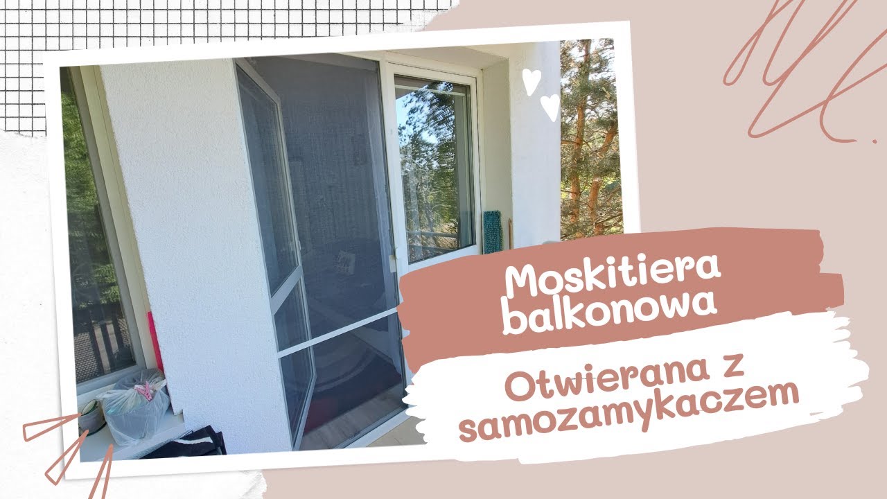 Moskitiera na drzwi balkonowe | Dekoroleta Toruń