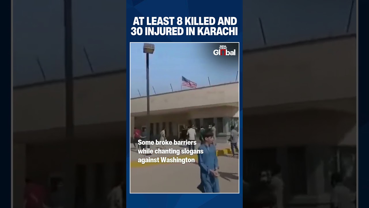 At least 8 Dead and 30 Injured as Pro-Iran Protesters Clash With Security at U.S. Consulate, Karachi