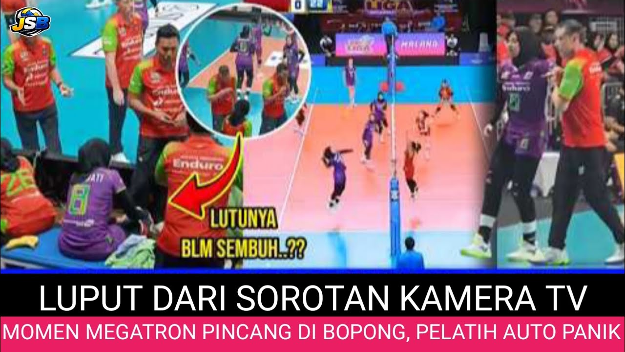 Megawati Disappears From TV Spotlight? Shocking Injury Moment Leaves Coach in Panic!