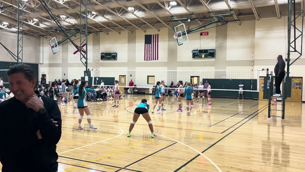 AAU Invitational: Tidal Wave 16 vs USA South Elite 16 Set 1  (W 26-24)