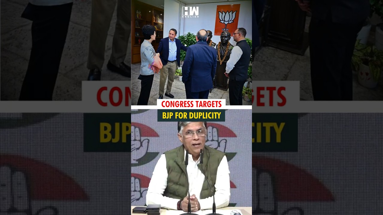 Congress criticised the BJP and RSS over their meeting with Chinese Communist Party leaders in Delhi