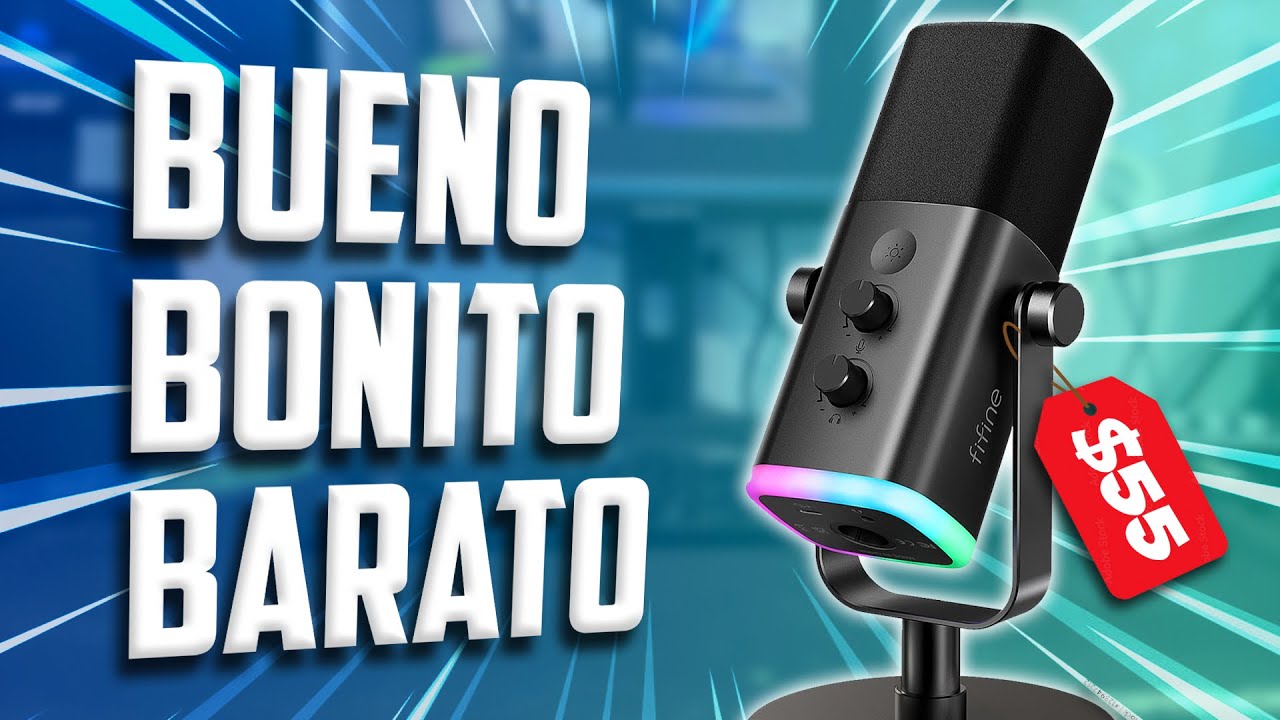 ¿El Mejor Micrófono para Streaming? | Review Fifine AM8