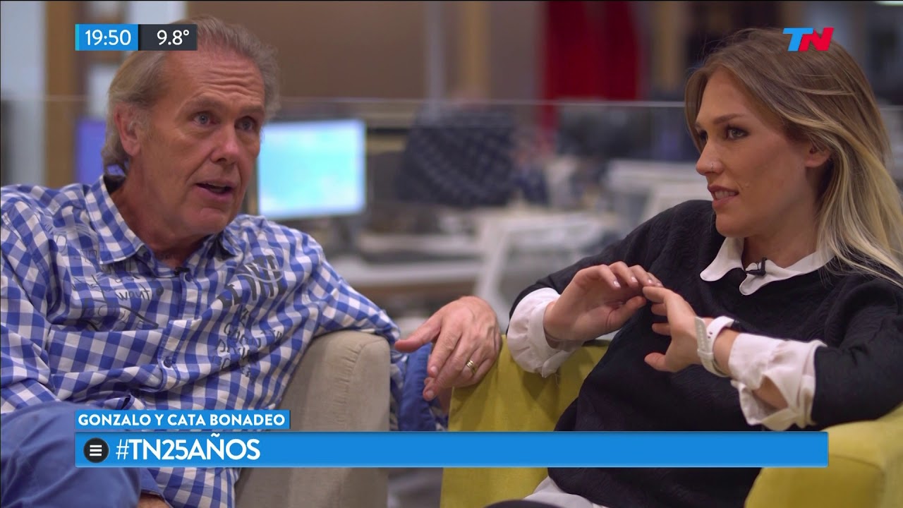 TN 25 a&ntilde;os: Gonzalo y Catalina Bonadeo