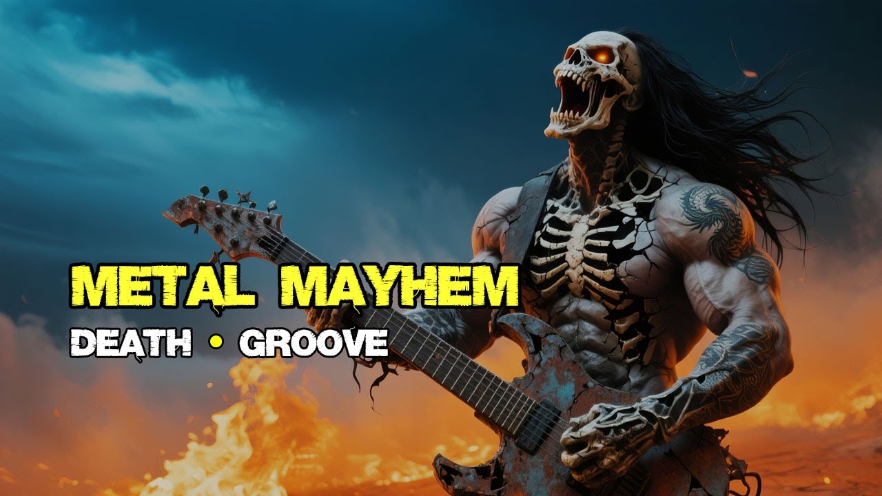 Chaotic Metal Mayhem – Brutal Grooves & Relentless Drum Assault | Death Metal 💀 Groove Metal