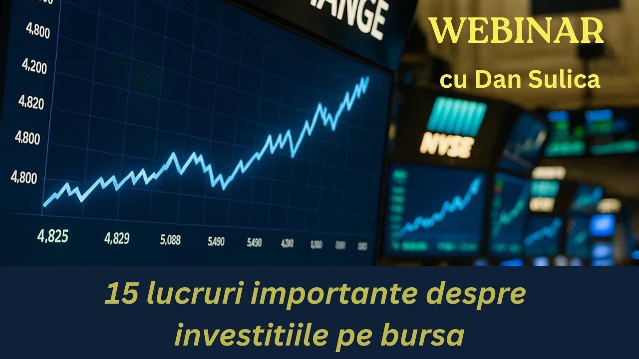 15 lucruri importante despre investitiile pe bursa