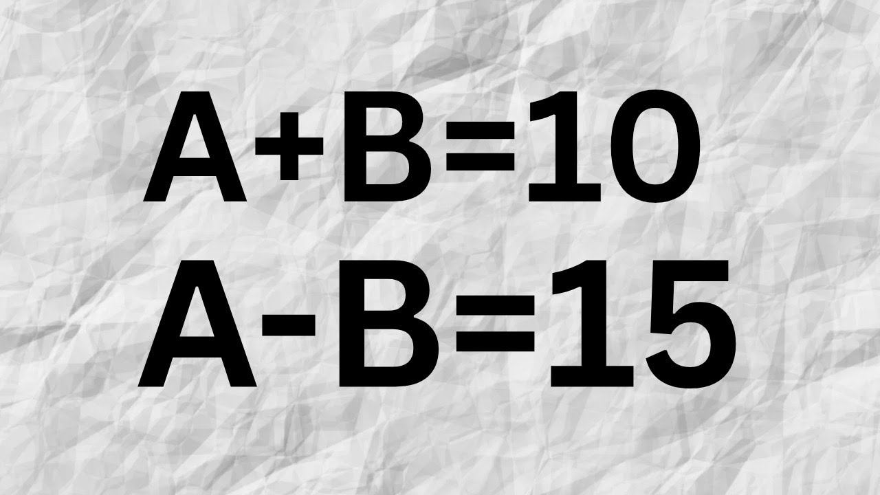 Olimpiada matematyczna | Ciekawe zadanie z algebry | Czy potrafisz je rozwiązać?