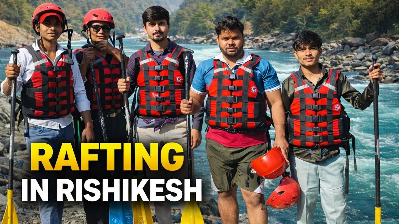 Full Enjoy in Rishikesh Rafting part-1 