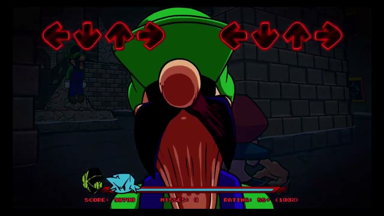 FNF Mario's Madness V2 - Abandoned (FC) (EPILEPSY WARNING)