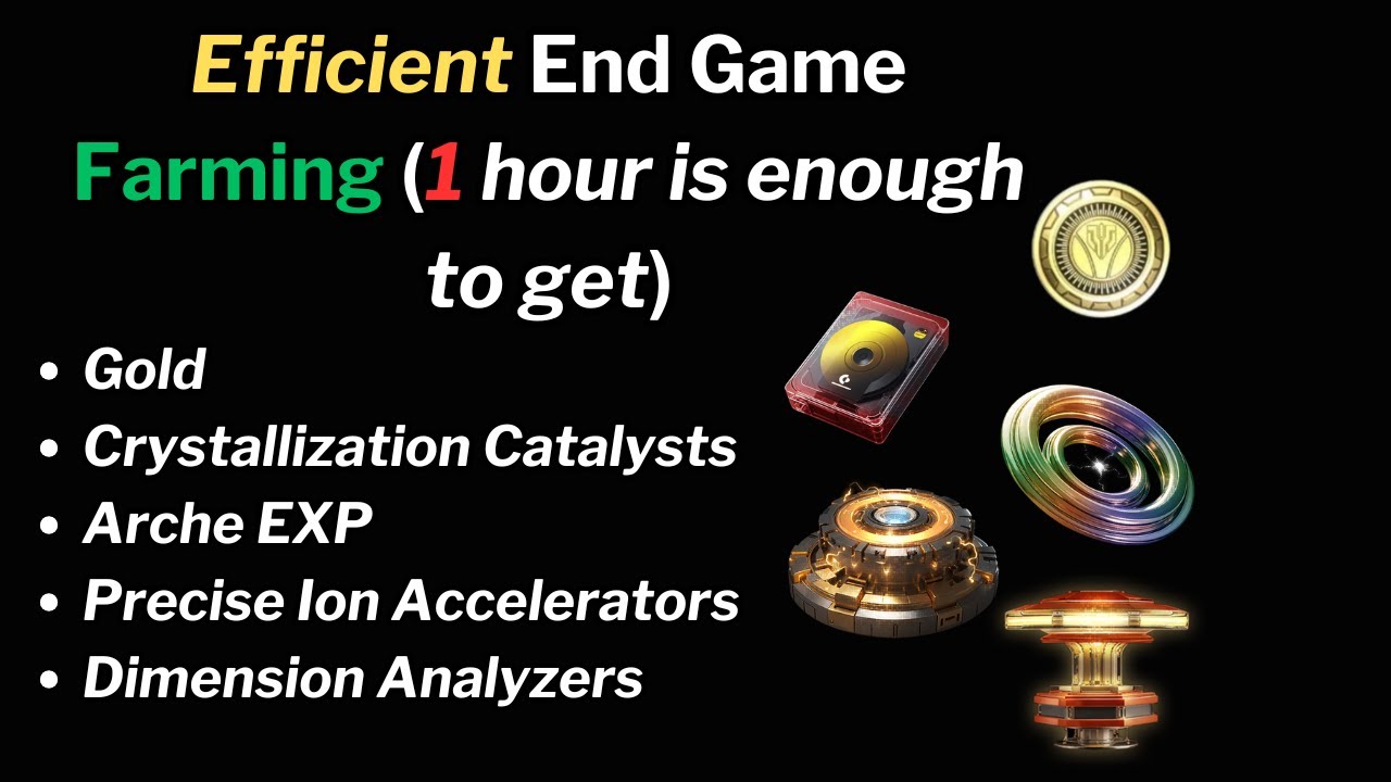 First Descendant - Daily Farming Routine - 1 Hour for Important Items