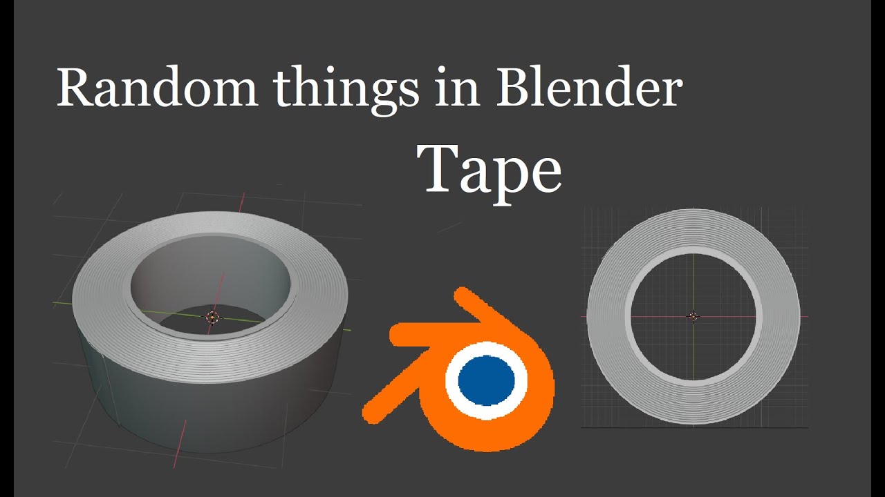 Random Blender Challenge - Tape