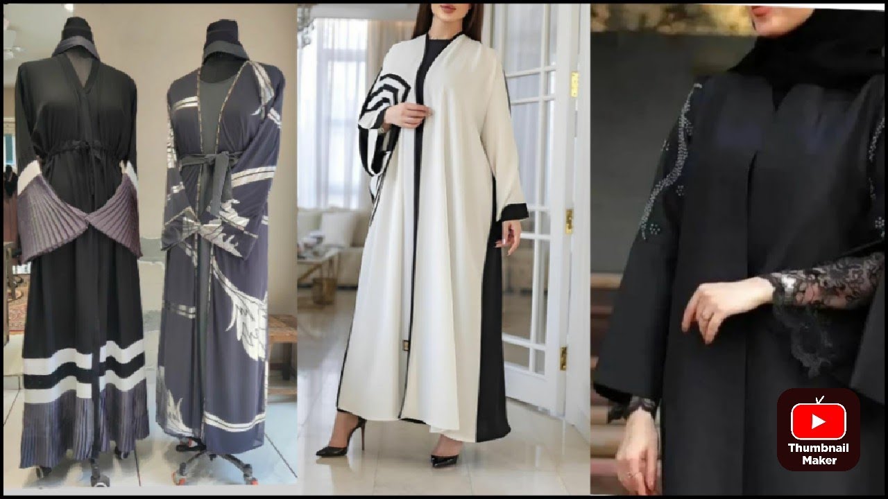 unique nd Dubai pattern abaya design 2023!! burkha design!!