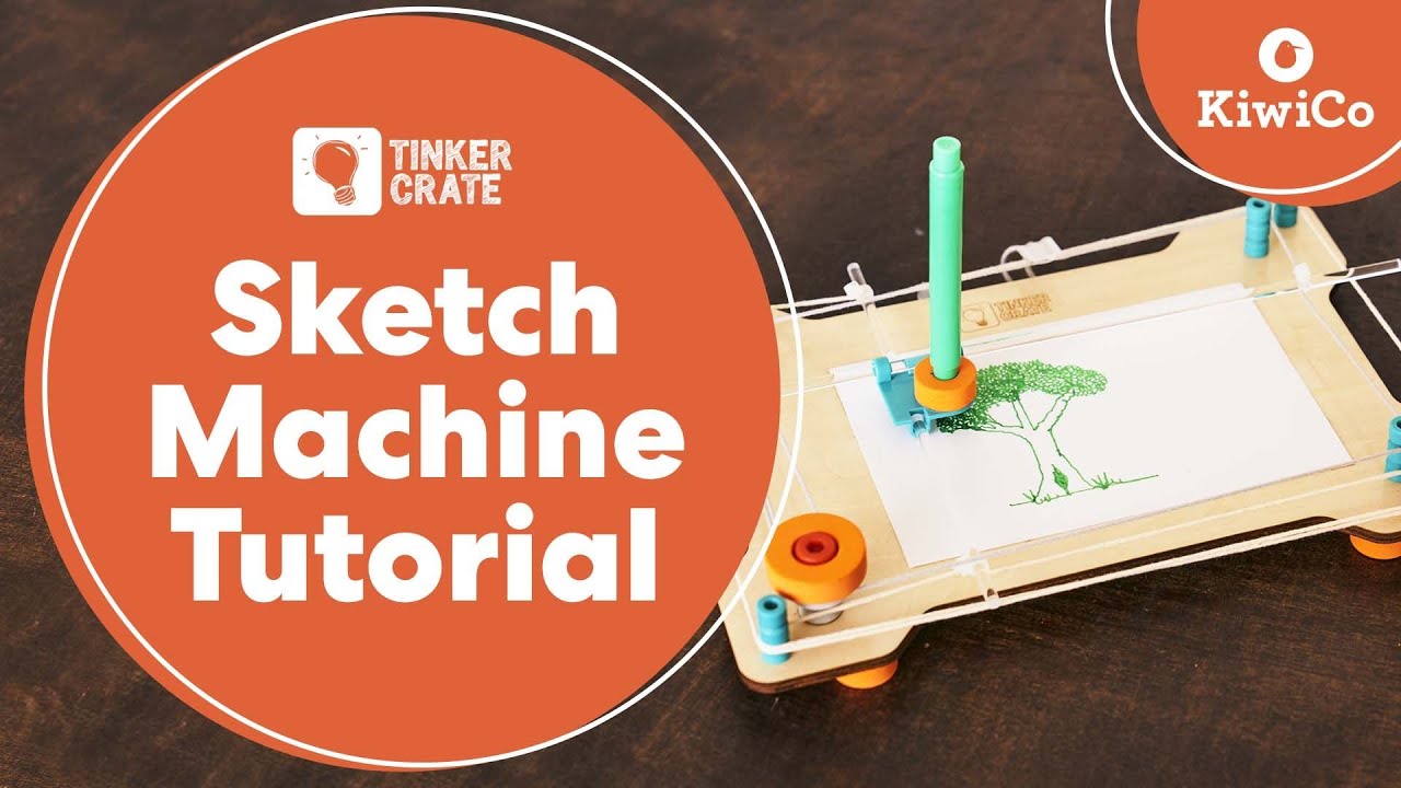 Build a Sketch Machine | Tinker Crate Project Instructions | KiwiCo
