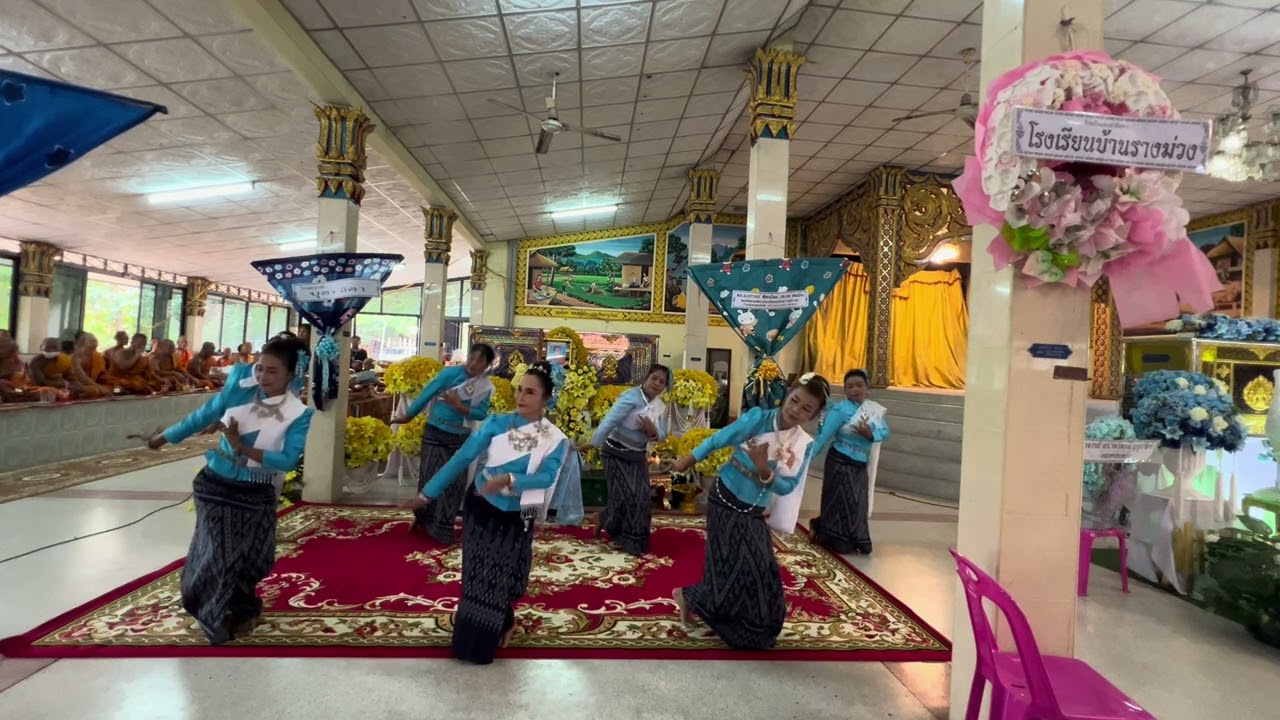 ส่งสการอาลัย วัดรางม่วง ส่งสามเณรธร 15มีค69