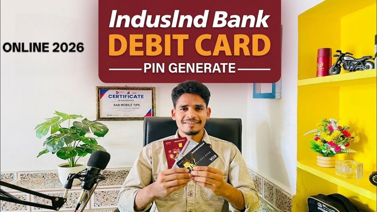 IndusInd Bank Debit Card PIN Generation 2026 | How to Generate IndusInd Bank ATM PIN Online