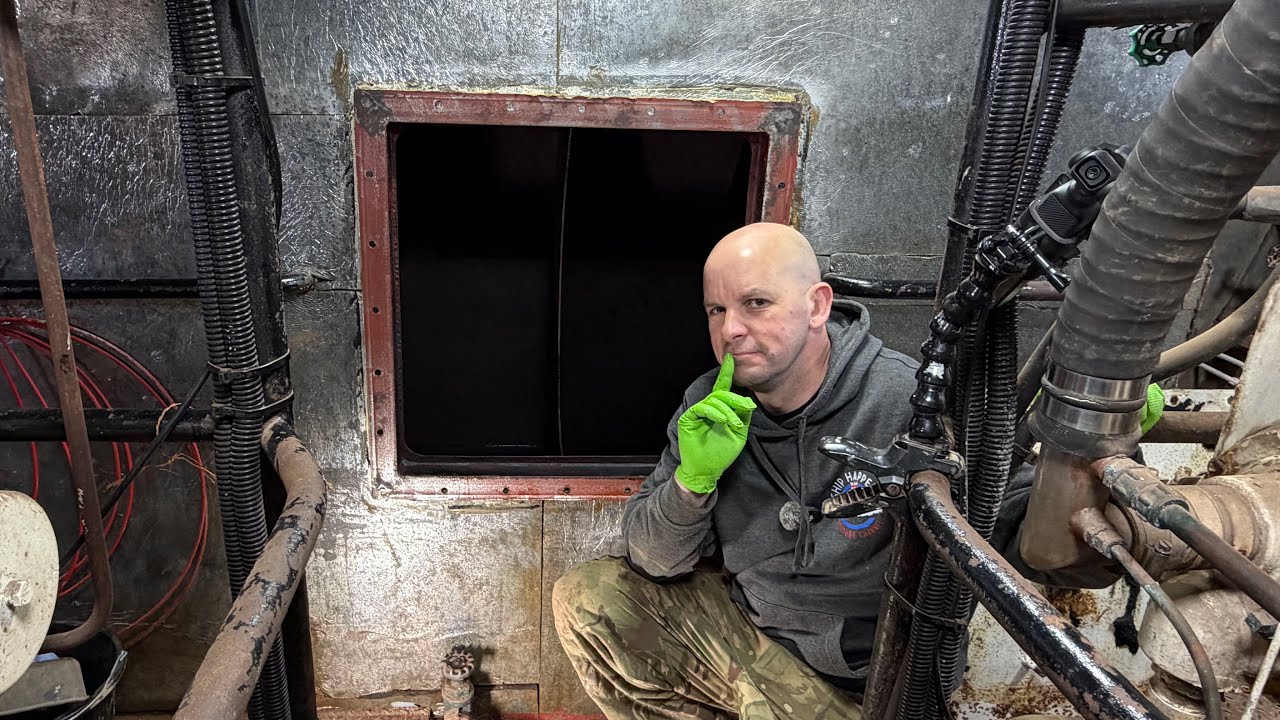 Ep 273 Whats Inside 40yr Old Fuel Tanks?  #boats #boatproject #boatrestoration #fueltank 