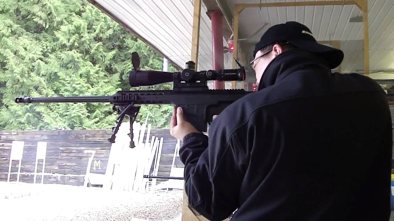 Barrett 98B sniper rifle!