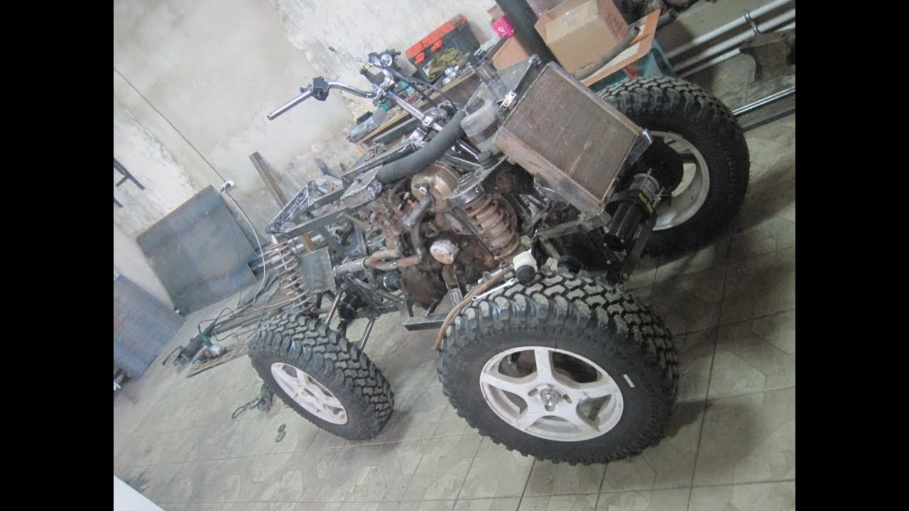 Самодельный квадроцикл Сцепление Из Оки Туйжуг