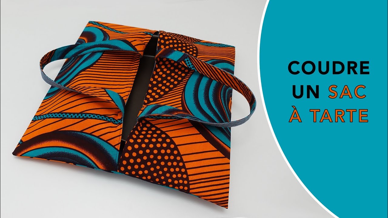 Coudre un sac à tarte réversible (sans couture apparente !)