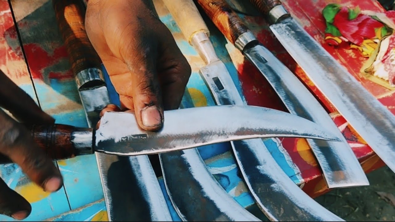 জবাই ছুরা চাপাতির দাও ছোল দাম জানুন  ব্লেড এর মত ধার bd blacksmith How to meke chura daw boti