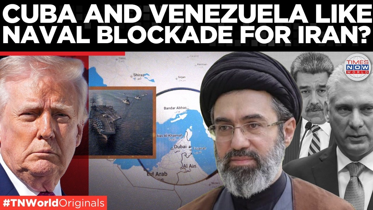 WAR OR BLOCKADE? US Strategy Shifts To Naval Blockade Like Cuba And Venezuela | US-Iran War