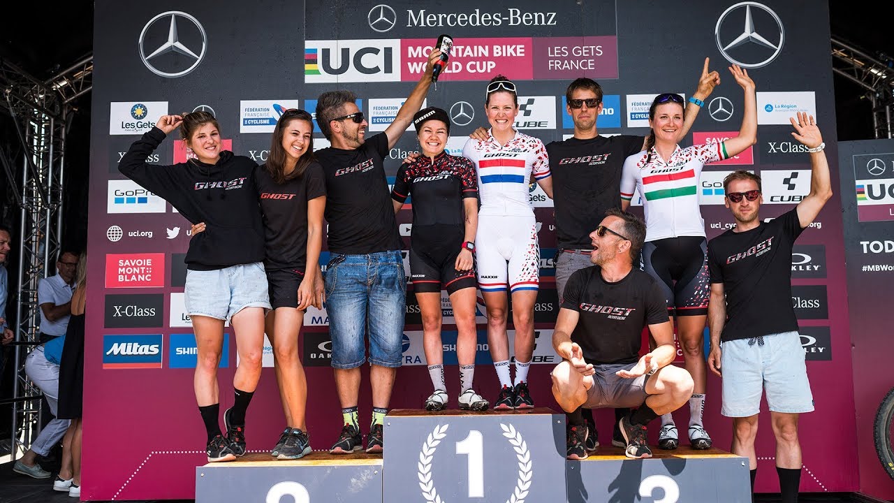 GHOST Factory Racing - At the World Cup in Les Gets