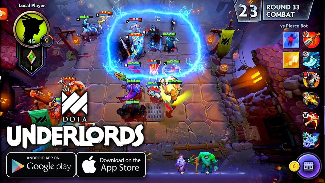 Dota Underlords Mobile - Auto Chess by Valve Gameplay (Android/IOS)