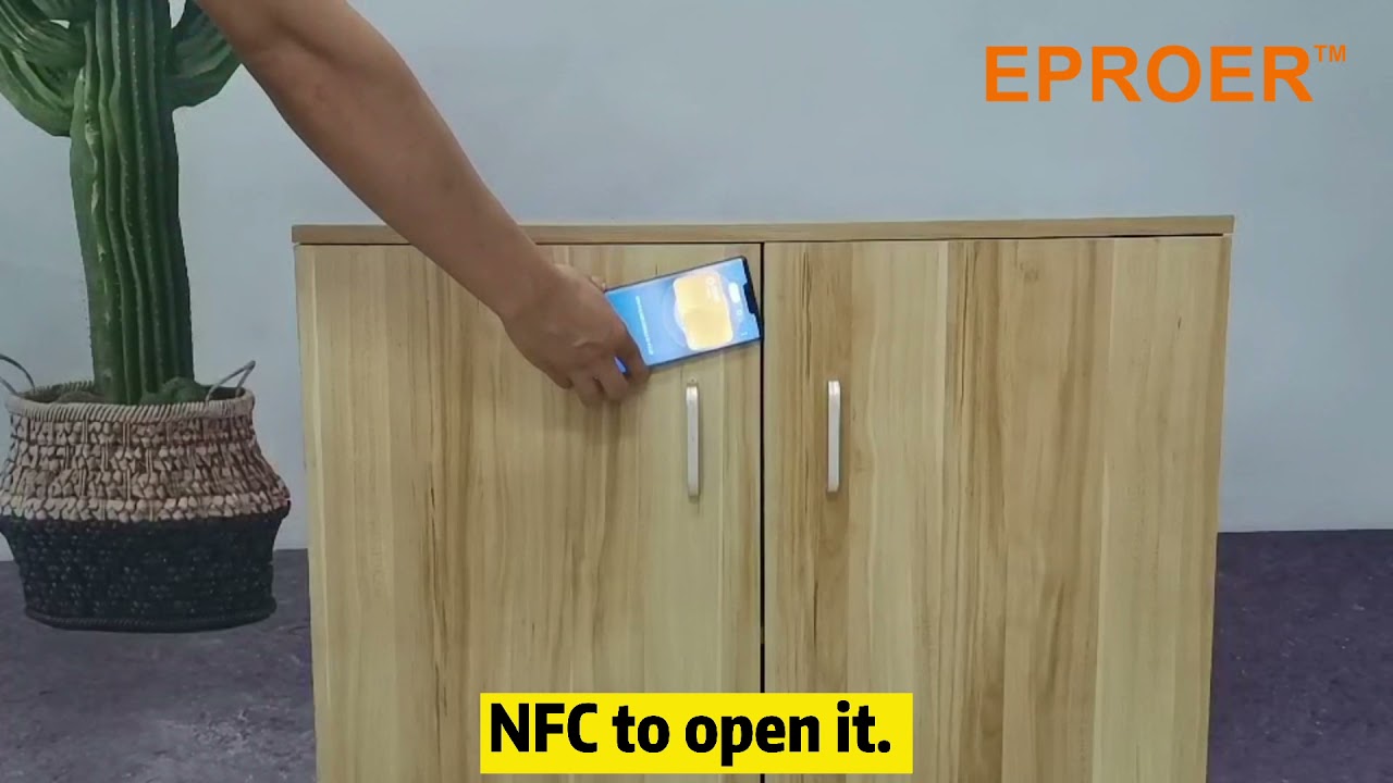 EPROER Hidden Locker Lock by Card (NFC, Bluetooth optional)