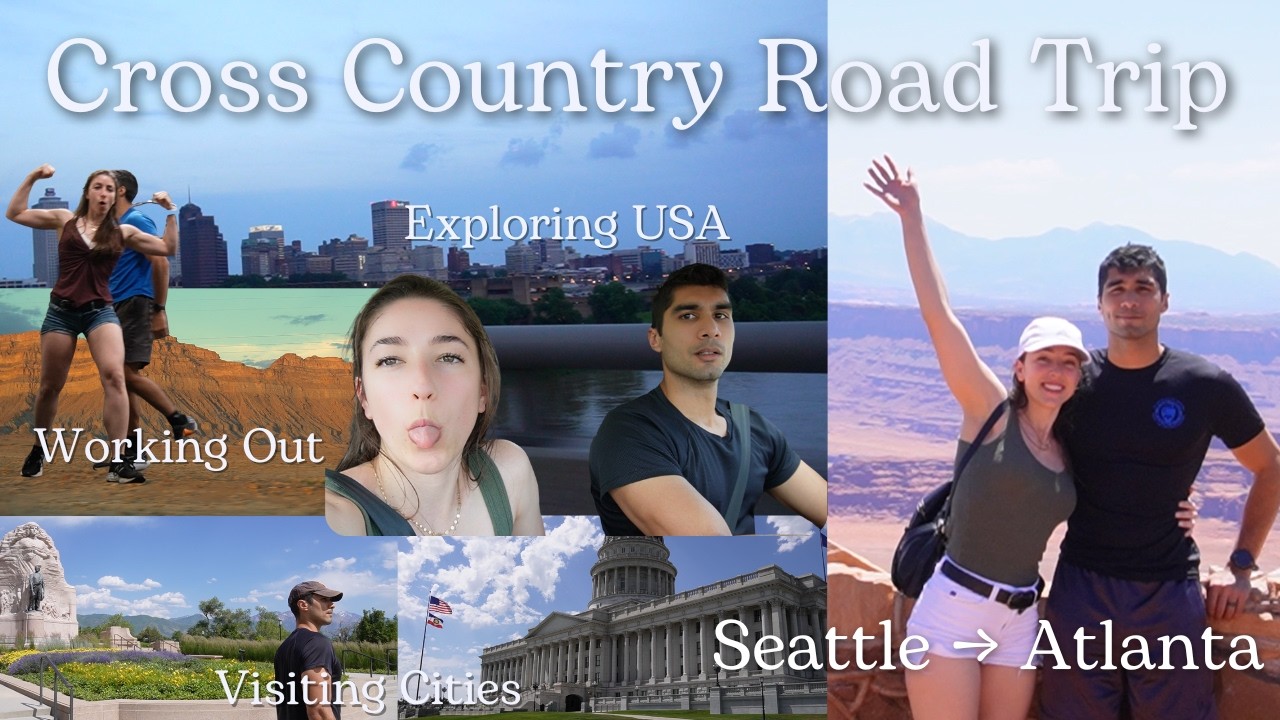 The ULTIMATE Summer Road Trip | Cross Country Seattle to Atlanta in 7 Days | Vlog