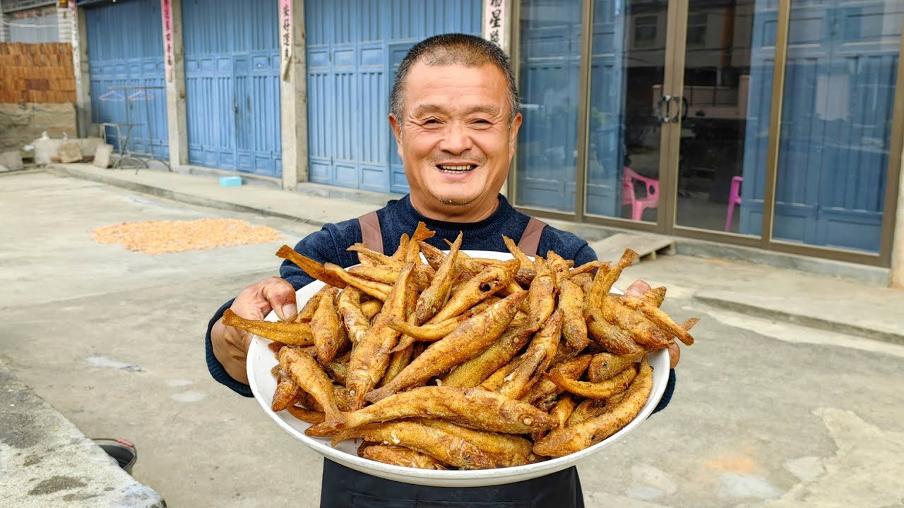 450買10斤沙尖魚，做椒鹽沙尖魚外焦裏嫩，壹大盆不夠吃，實在太香了