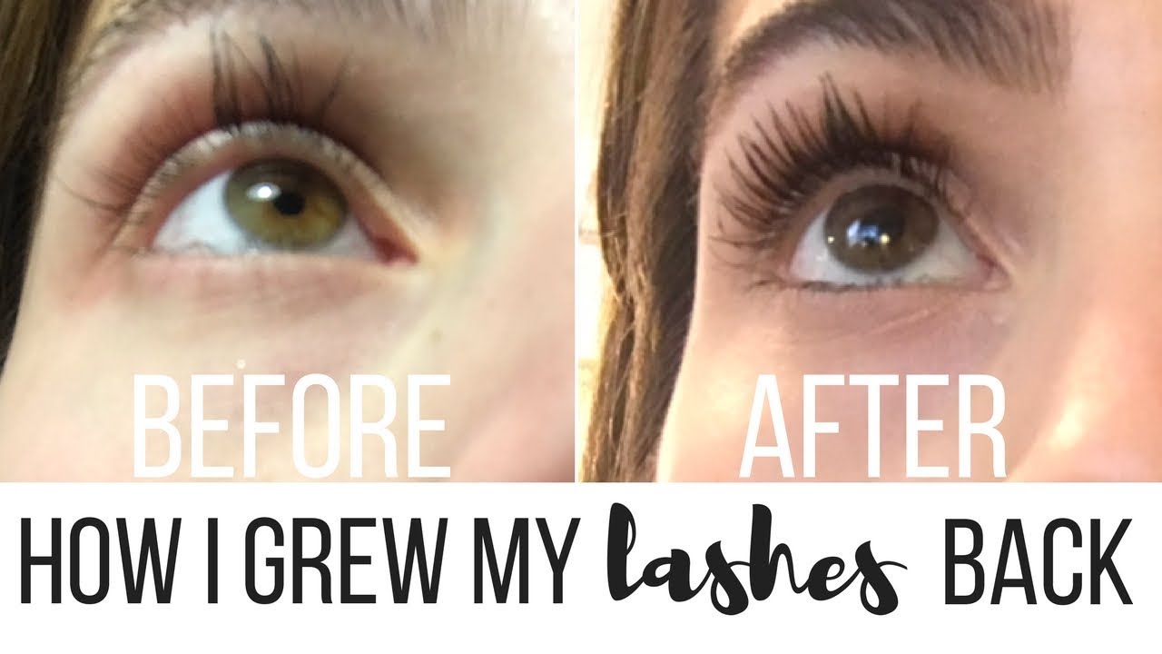 How I Grew My Eyelashes Back After Eyelash Extensions