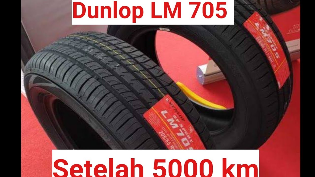 Dunlop LM 705 setelah 5000 KM