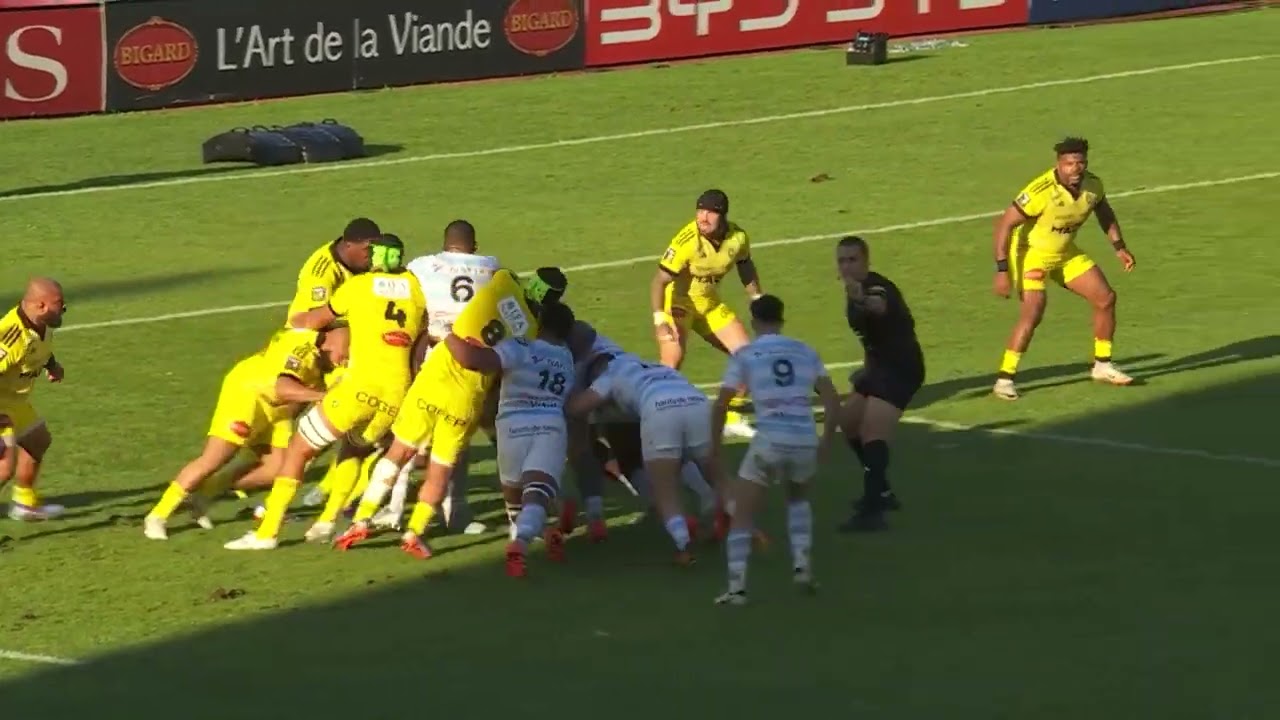 TOP 14 - Essai de Nolann LE GARREC (R92) - Racing 92 - Stade Rochelais